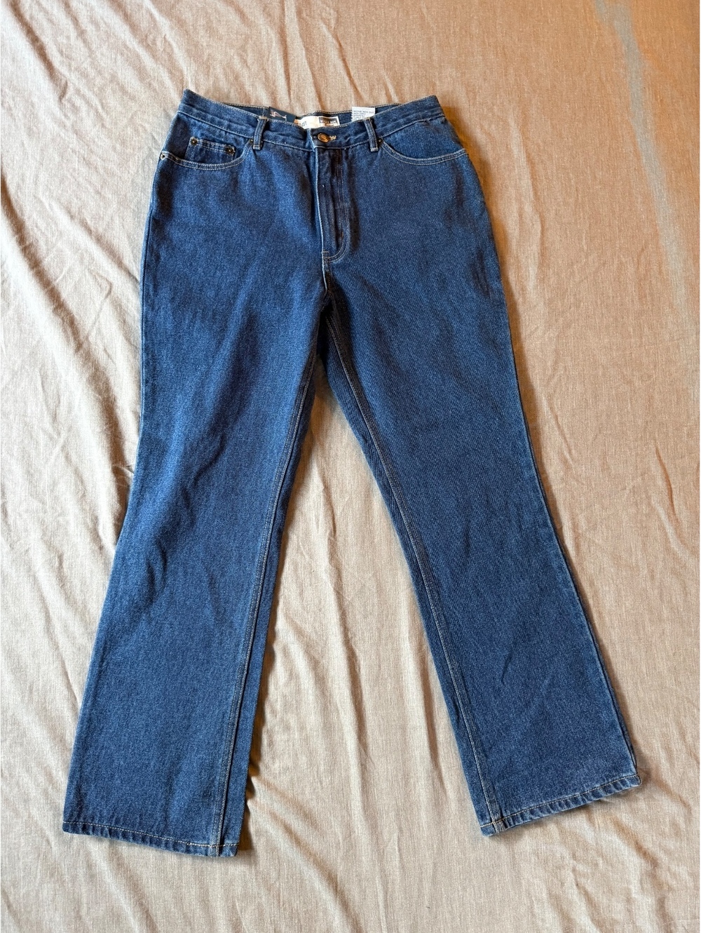 Vintage Bugle Boy Original Size 12 Denim Jeans 719 Boot Cut NWT